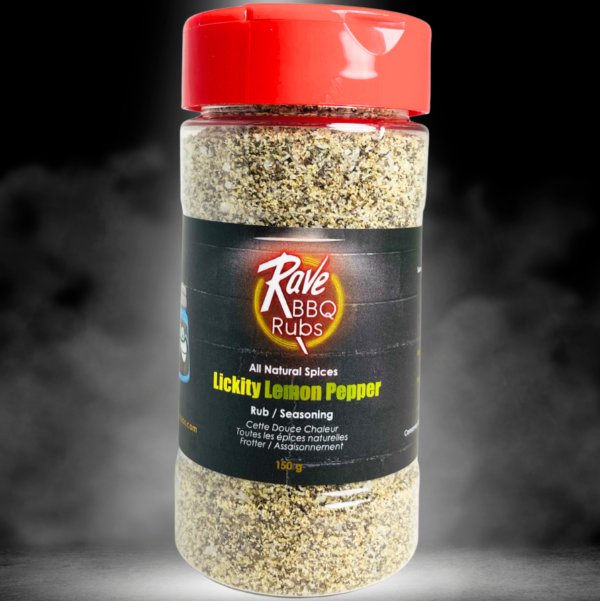 Rave BBQ Rubs - Lickity Lemon Pepper