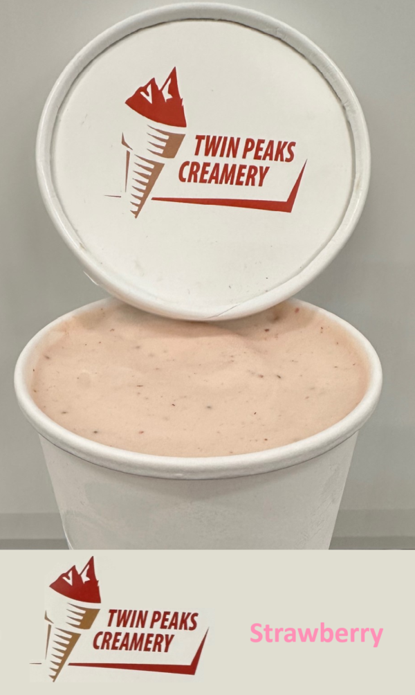 Twin Peaks Ice Cream - Strawberry