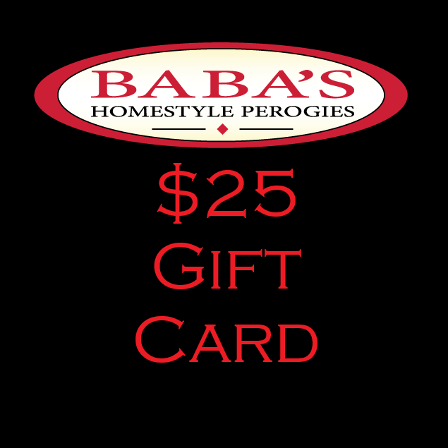 Baba's $25 Gift Card